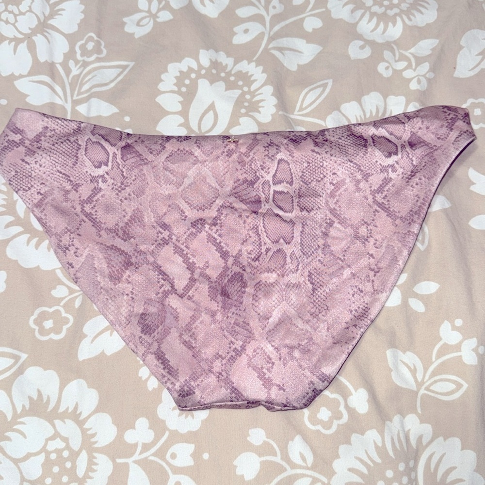 Victoria's Secret Pink Snake Print Bikini Bottom - Picture 5 of 6